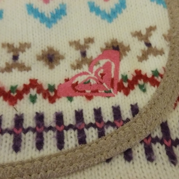 Roxy Sweater Knit Purse And Buttons - Picture 3 of 8